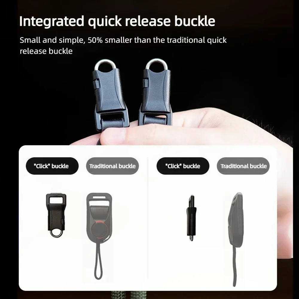 Quick Release Camera Connector Buckle for Shoulder Strap Neck Wrist Sony Canon Nikon Panasonic Fuji Micro Single SLR Anchor Bean
