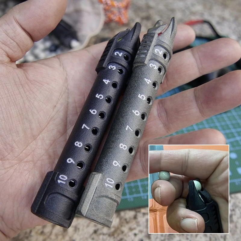 

Аксессуары для рогатки для кемпинга и охоты на открытом воздухе, портативный магазин с грязевыми шариками 10 мм для быстрой съемки, портативный инструмент EDC