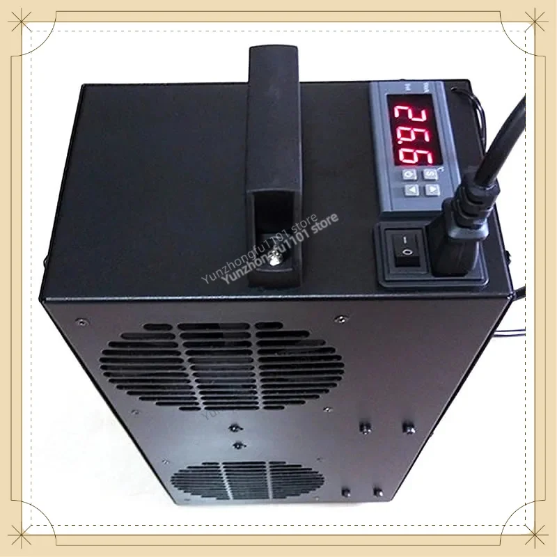 100L/150L Fish Tank Aquarium Chiller Semiconductor Refrigeration Adjustable Constant Temp Small Circulating Water Cooling