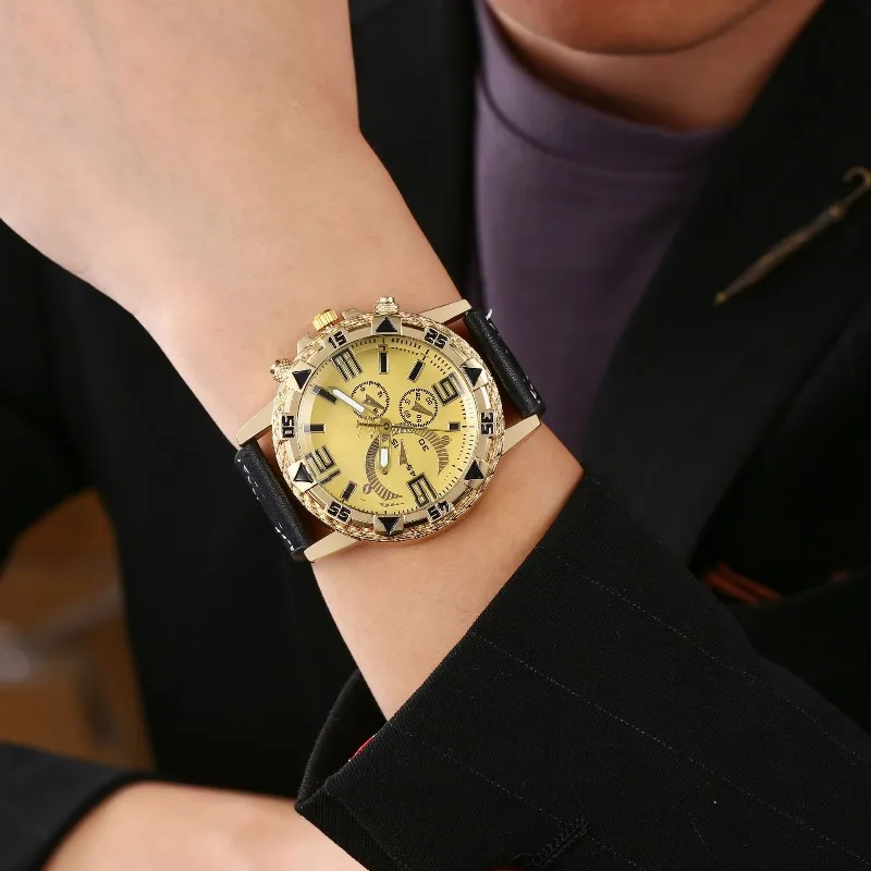 

Модные роскошные мужские кварцевые часы, деловые повседневные мужские наручные часы с силиконовым ремешком, семейные друзья, подарки на день рождения, Reloj Hombre