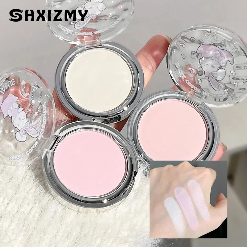 3Colors Brighten Face Blusher Nourishing Facial Cheek Natural Contour Peach Blush Palette Women Powder Makeup Cosmetics Tool