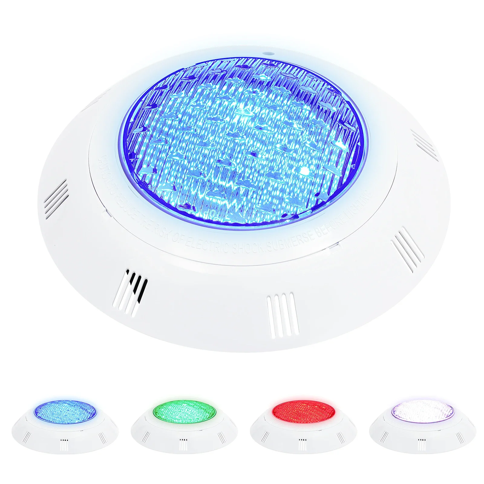 

NEWEST 12V 36W Pool Light, Underwater Color-Change LED RGB with Remote Submersible Light Waterproof LED Swimming Pool Light