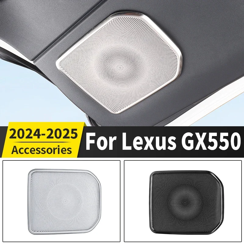 

For Toyota Lexus GX550 550 2024-2025 Tailgate Trunk door panel horn Decoration Cover 550h Interior upgraded Accessories Tuning