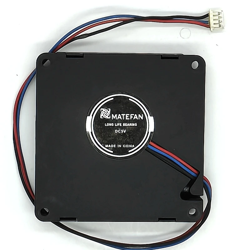 

5010 50mm MateFan Turbo Blower Fan DC 5V Large Air Volume Silent Side Blowing Fan 3-wire 4p 5cm 3D Printer 6500RPM