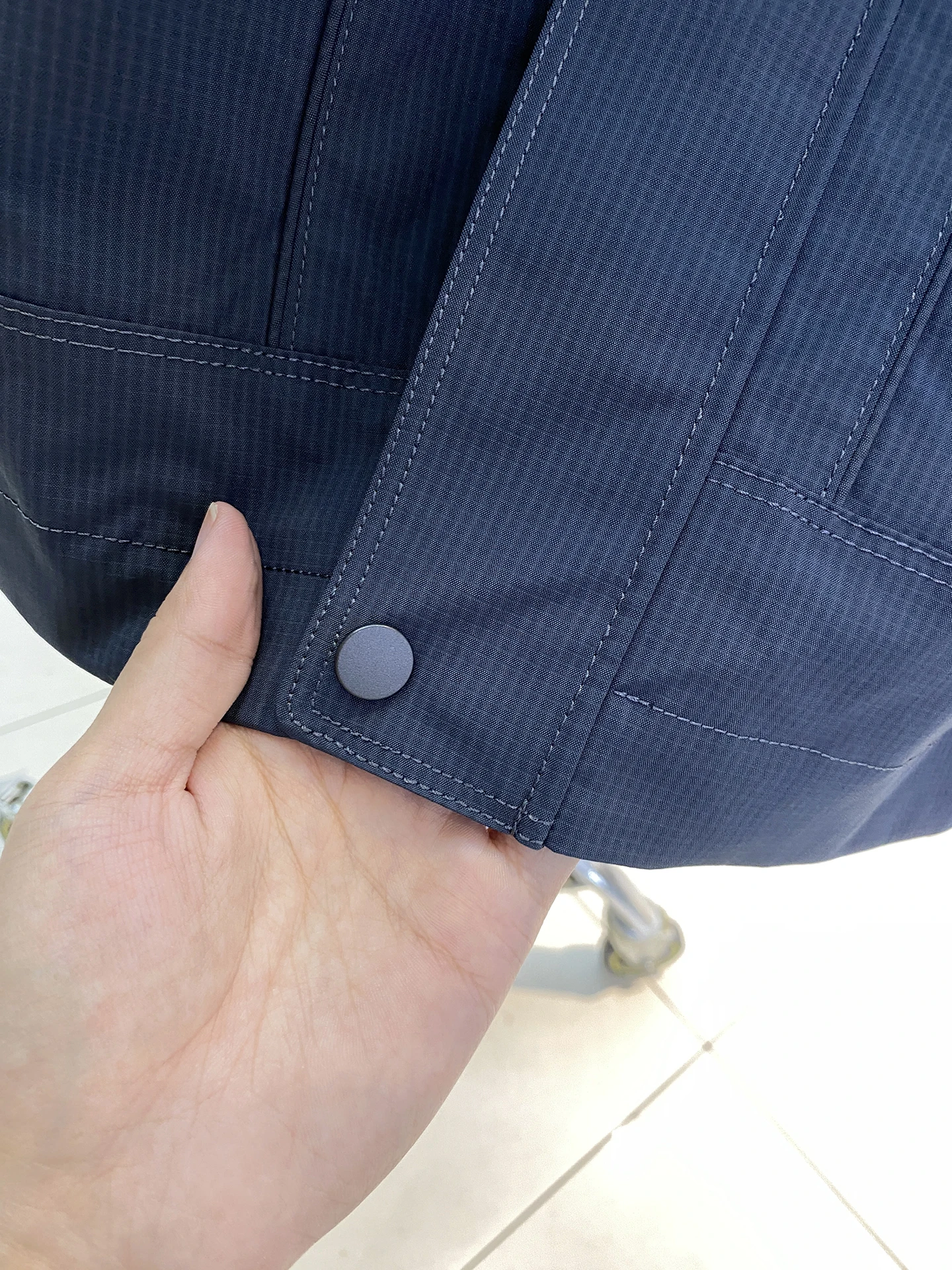 

Homesi Men's Casual Jaet Classic Stand Collar Windproof Zipper Front Commuter Warm Versatile Autumn Winter Faion Polyester