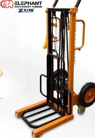 Industrial Pallet Stacker Hydraulic System Stable Warehouse Stacker Machine