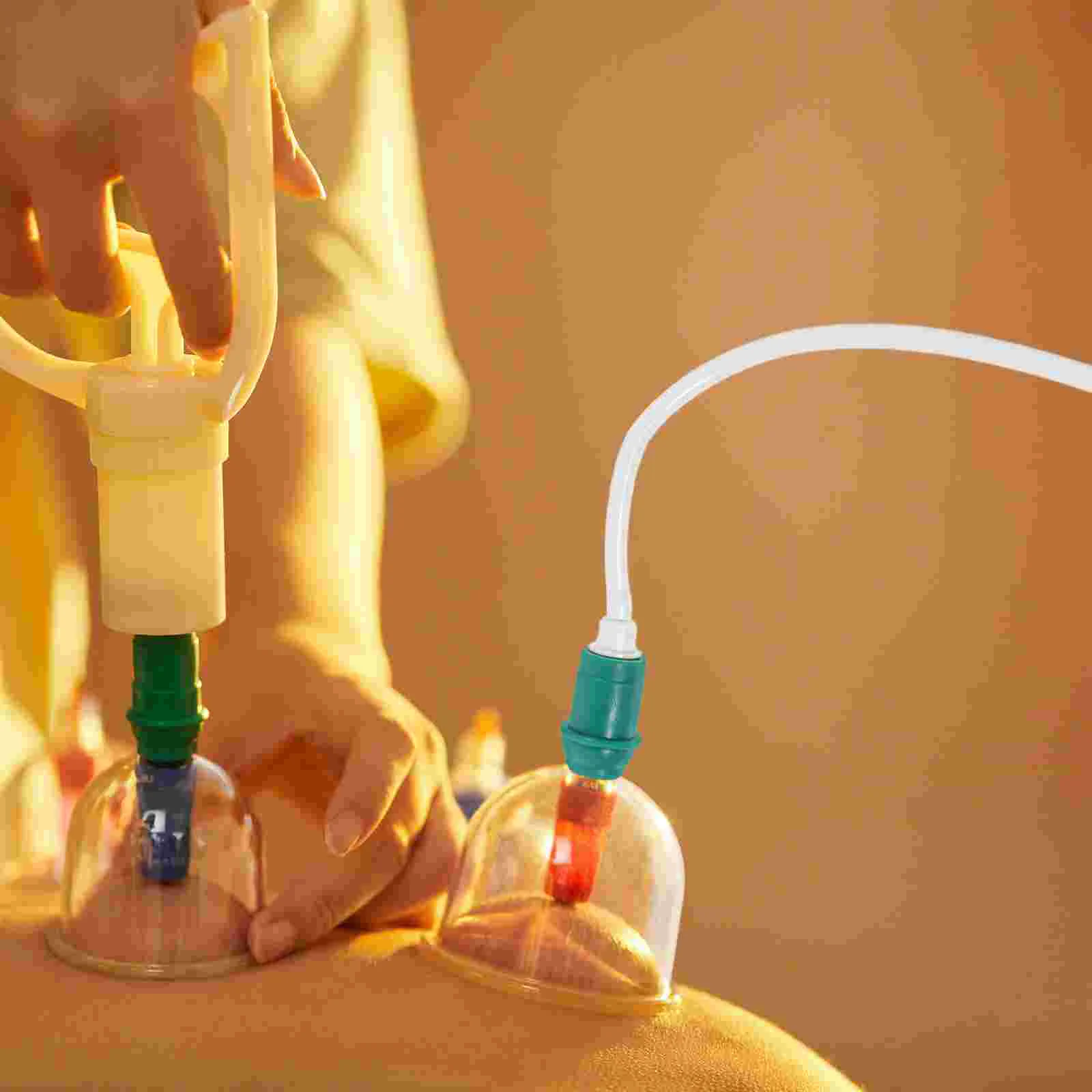 Cupping Device Connecting Tube Hose Vacuum Machine Lengthen Rubber Extension Lines