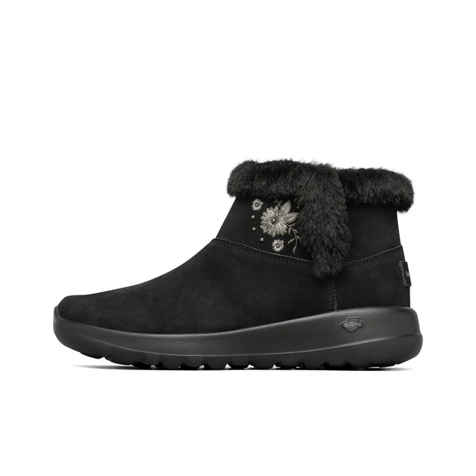 Skechers ON THE GO Snow Boots Women's Black 144000-BBK