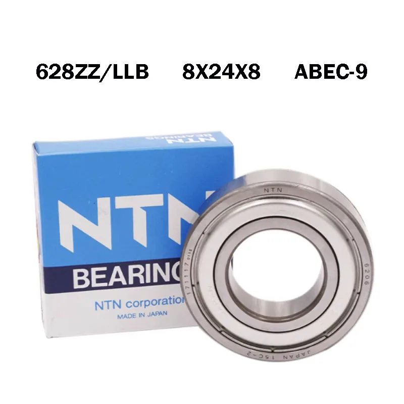 

10PCS Origin Japan NTN 628ZZ 628LLB Bearing ABEC-9 8x24x8 High Speed Miniature Ball bearings ntn 628ZZ Micro precision bearings