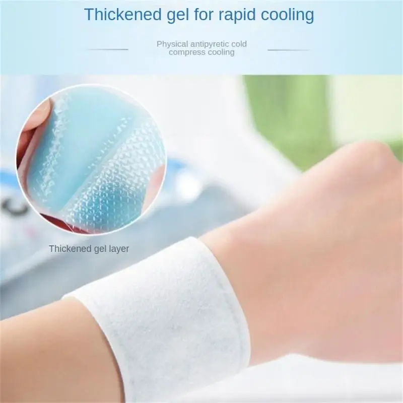 2/3SETS Summer Multi-purpose Trendy Fever Reduction Patch Cooling Patch Refreshing Sensation Trending Cooling Refreshing