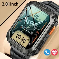 New Military Bluetooth Call Smart Watch Men 2.01\