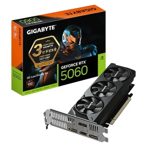 NVIDIA Gigabyte Geforce RTX 5060 Ud2 Oc D7 8gb Nano Lp Jaycoex