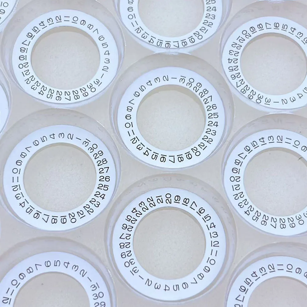 Watch Accessories, Suitable for 2836/8215/2813 Movement Calendar, Modified Font Flat Head 3