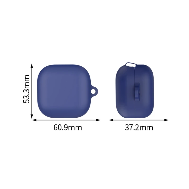 

Silicone Earphone Case Cover For SONY LinkBuds Clip WF-LC900 Headphone Protective Shell With Hook For LinkBuds Clip