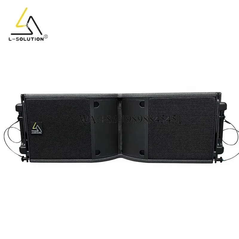 WMWMNU L-Solution K208 Active Sound System 2-Way Dual 8-Inch Birch Plywood Line Array Speakers 8 500W-2000W 62Hz-19KHz