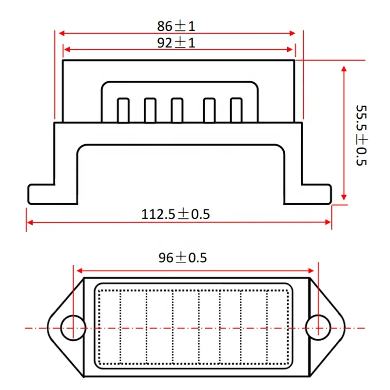 8Way DC 12V Volt Fuse Box Block Holder ATC ATO 2-input 8-ouput Wire