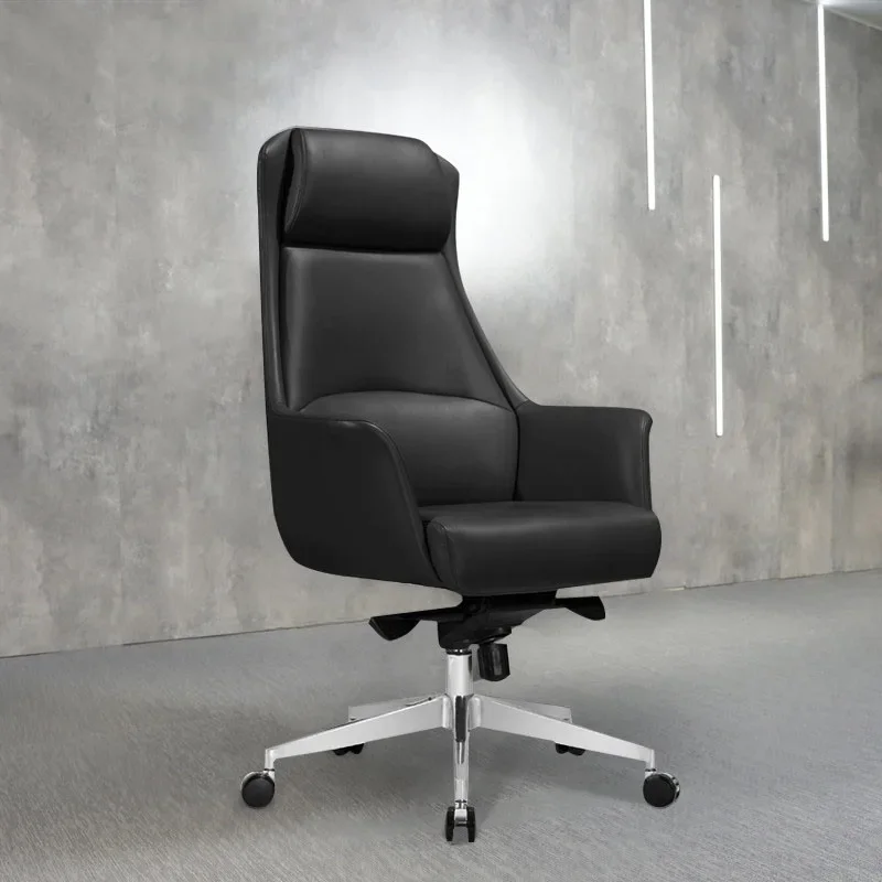 

Boss Chair, Modern Simple Office Chair, High Back Fashion Lifting Swivel Chair, Swivel Leather Computer Comfortabl