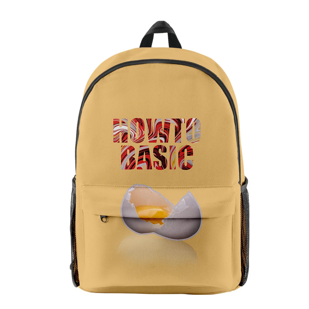 Novità di lusso Cool HowToBasic pupilla Bookbag Zaini per notebook Stampa 3D Oxford Zaini da viaggio impermeabili per ragazzi/ragazze