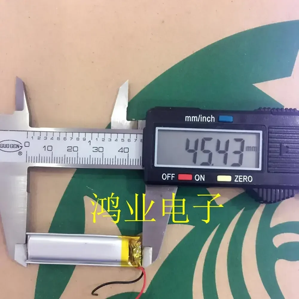 Bateria de polímero de lítio 3.7V 501245 300MAH MP3 MP4 fone de ouvido Bluetooth caneta de gravação de brinquedo pequeno