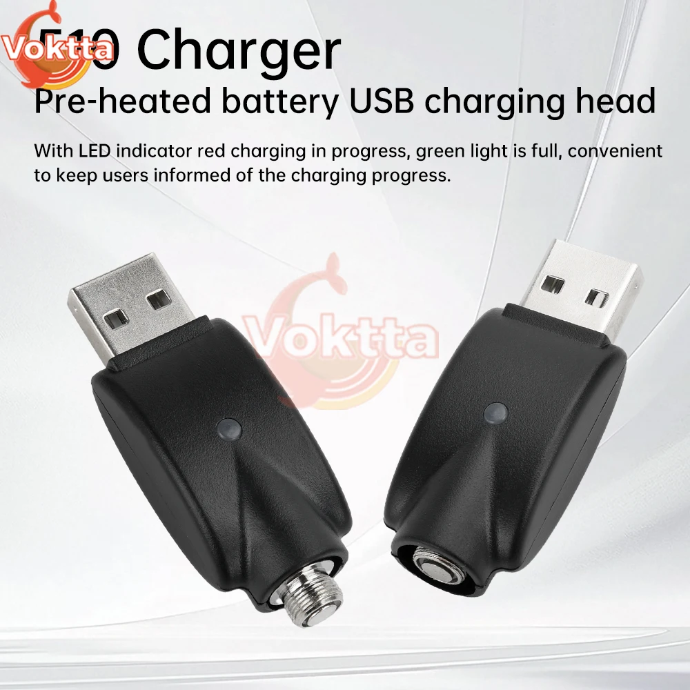 Ładowarka z interfejsem 510 Podgrzewanie akumulatora Głowica ładująca USB Wskaźnik LED Lampa obrotowa Inteligentny adapter ładowania do lutownicy 510