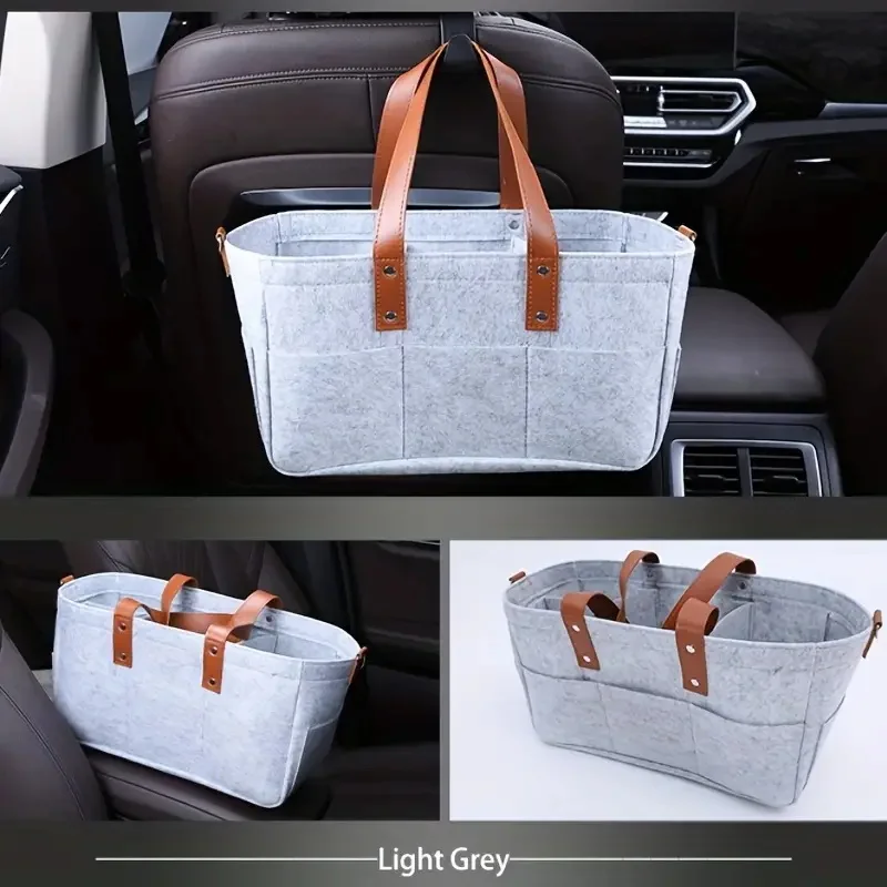 Car Trunk Folding Storage Bag Household Multifunctional Hanging Bag Portable Basket Car Practical Supplies