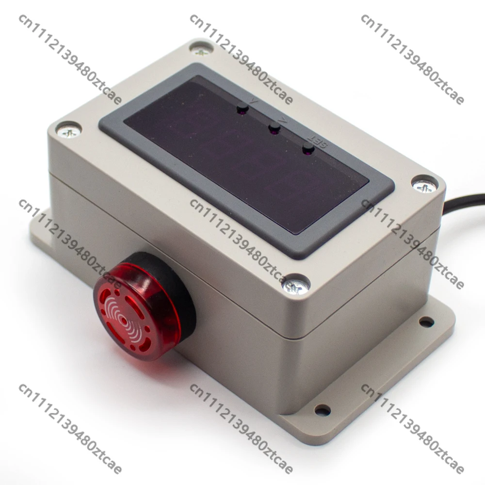 Tower Crane Anemometer 0-30M/S Waterproof Wind Speed Meter Construction Site Wind Detector Alarm Sensor for Engineering Use