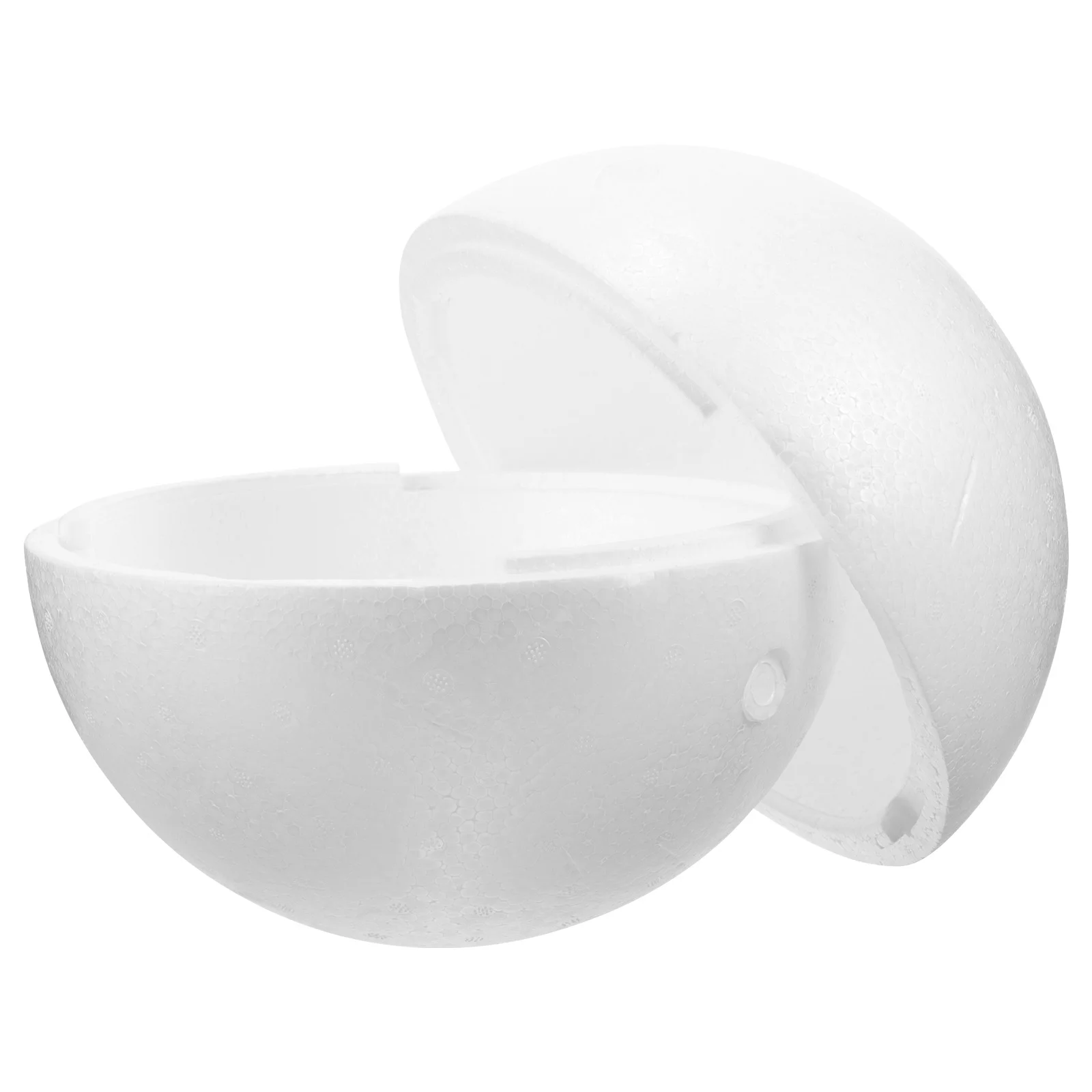 كرة إسفنجية بيضاء مقاس 6 سم لتزيين الحرف اليدوية لتزيين حفلات الزفاف وعيد الميلاد من الفوم مستلزمات النمذجة اليدوية