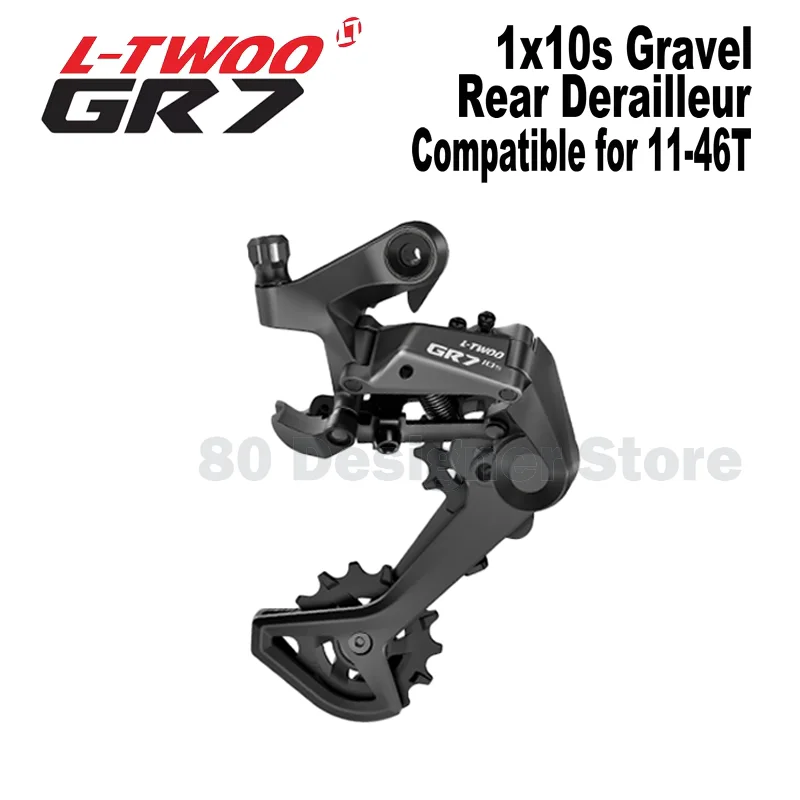 LTWOO GR7 1x10 Speed, 10s Road Groupset, R/L brake Shifter+Rear Derailleurs+10v 46T/50T Cassette+Chain, gravel-bikes Cyclo-Cross