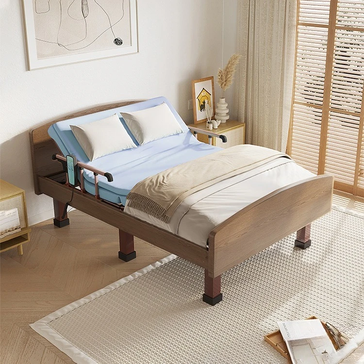 Elderly care bed, home hospital bed, electric intelligent lift, back and leg lift for paralyzed patients at home