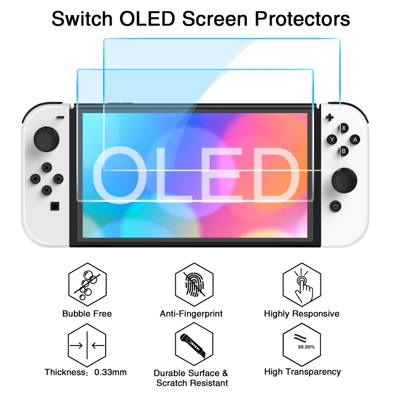 Heystand مجموعة ملحقات OLED متوافقة مع 2022 مفتاح OLED نموذج ملحقات مجموعة هدايا مع علبة حمل