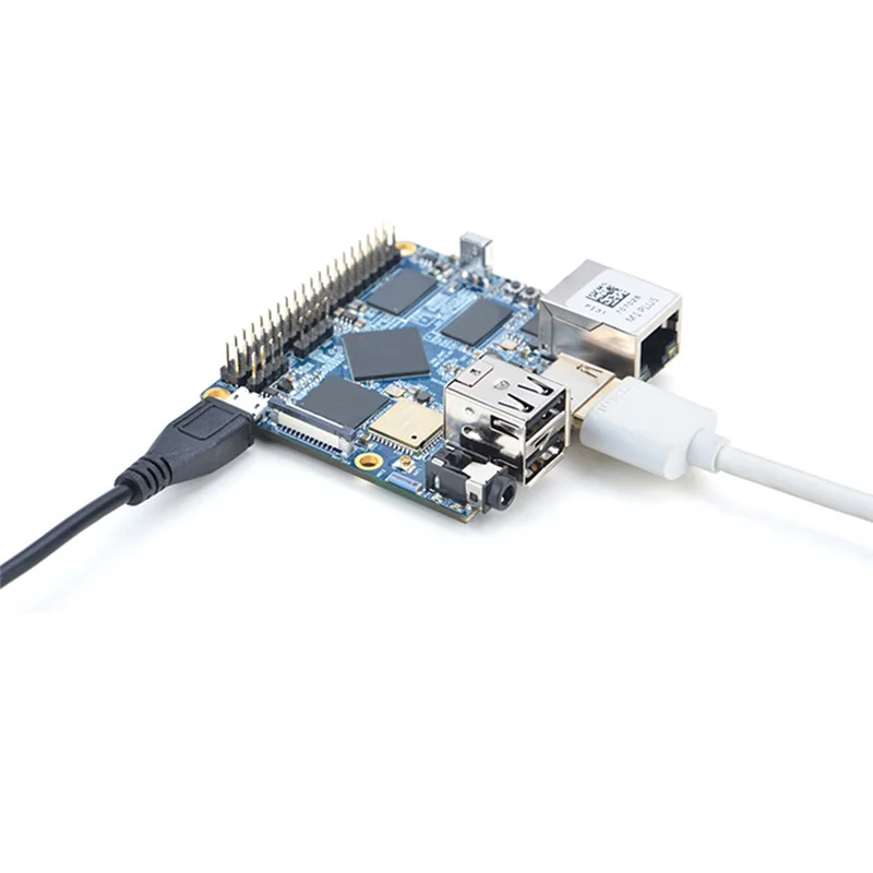 

For NanoPi M1 Plus Allwinner H3 Quad-Core Cortex-A7 1GB DDR3 RAM+8GB EMMC Gigabit LAN WiFi Bluetooth Development Board