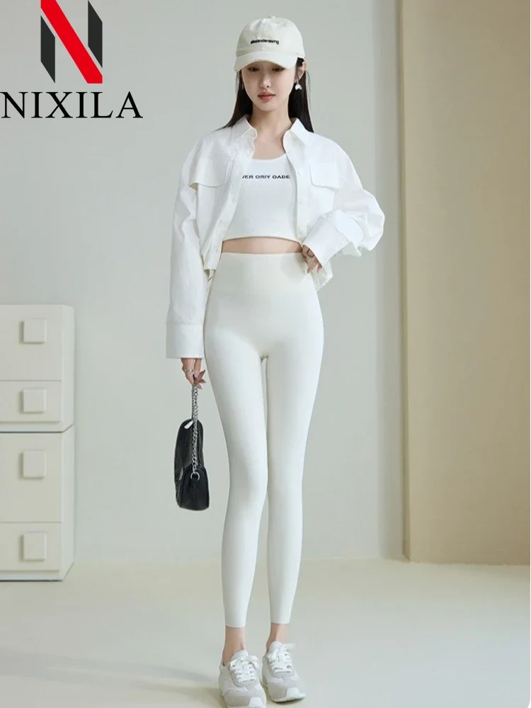 

Spring Summer Women's Wide Leg Yoga Leggings High Stretch Compression Fitness Workwear with Pockets Comfortable Feelings