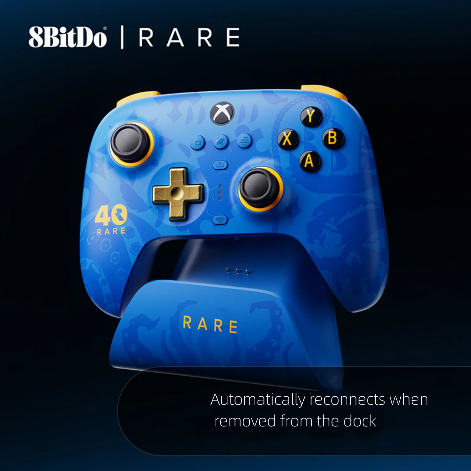 

Ultimate 3-mode Wireless Controller for Xbox, Hall Effect Joysticks, Pro Back Buttons, Compatibility with Xbox Series X,Xbox One