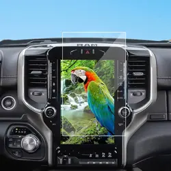 For Ram 1500 2500 3500 TRX Uconnect 2019-2022 12 Inch Car Navigation Tempered Glass Touch Screen Protector