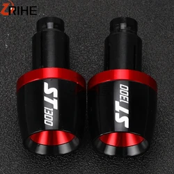 Motorcycle 22MM Handlebar Grips Handle Bar Cap End Plug FOR HONDA ST 1300 PAN EUROPEAN 2002-2018 2017 2016 2015 2014 2013 2012