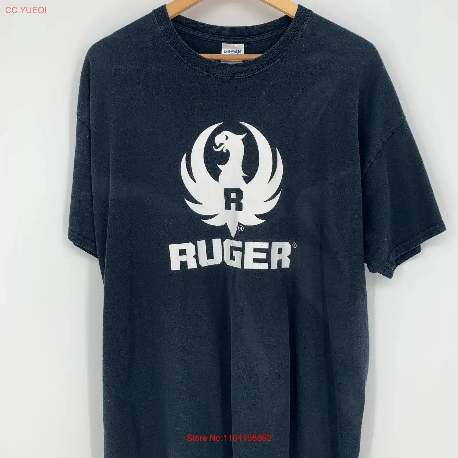 Vintage Y2K Ruger Gun T Shirt Size XL Excellent Condition and Fade vintage Washed fashion graphic Unisex Comfortable Stretched