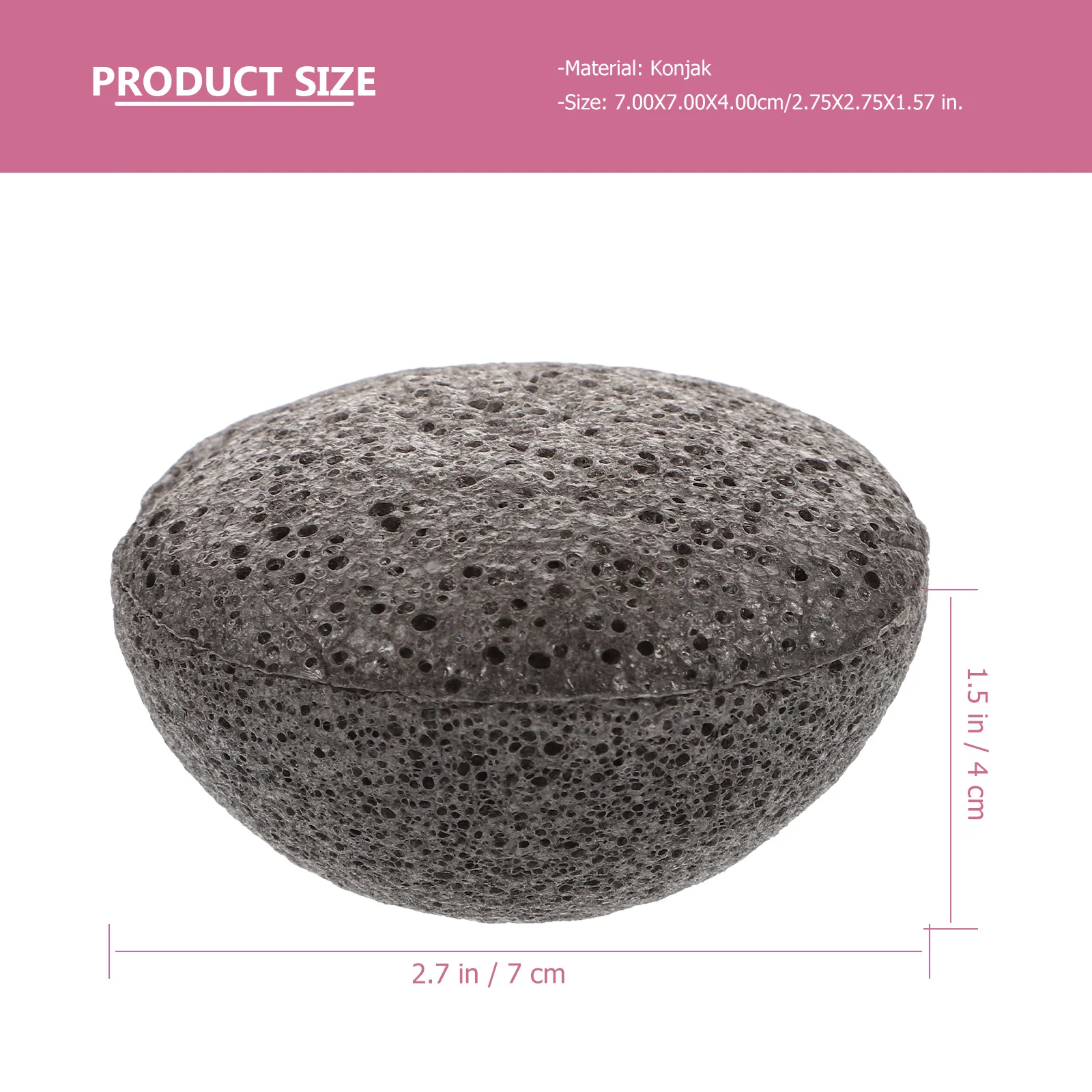 Éponge exfoliante pour le démaquillage du visage, pour un nettoyage quotidien doux et démaquillant