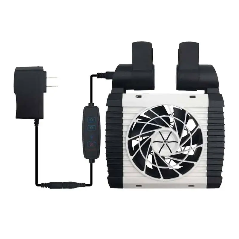 Aquarium Fish Tank Cooling Fan 6-Level Speed Adjustable Aquarium Chiller Adjustable Strong Wind Aquarium Chiller For Fish Tank