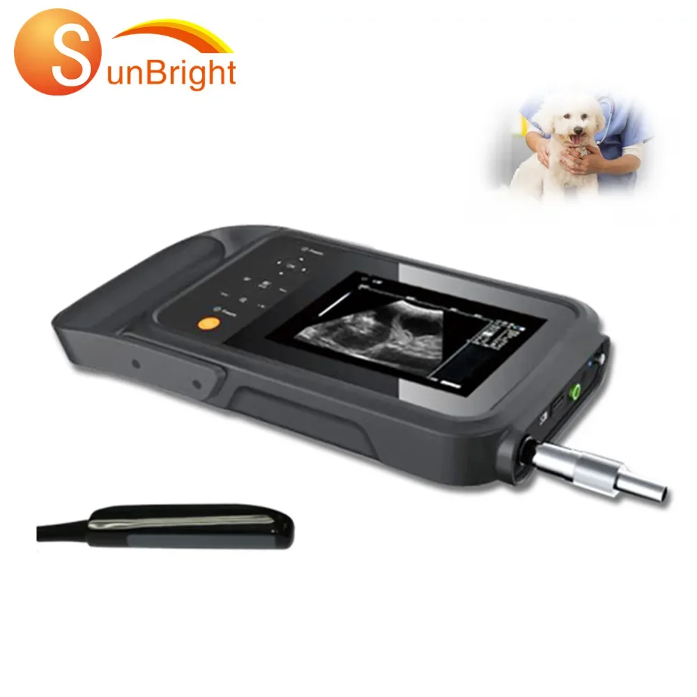 

handheld medical B model ultrasound machine SUN-808F with rectal probe