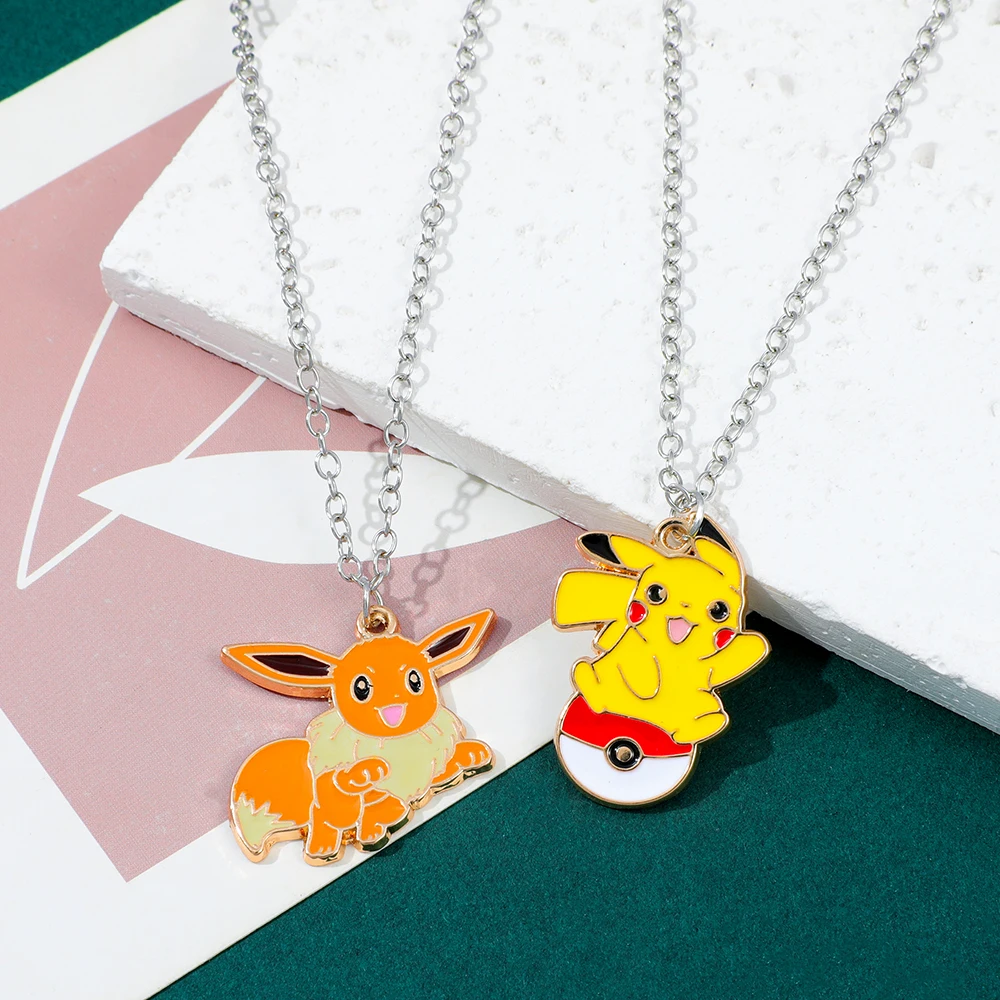 Charms Cute Pikachu Pendant Ne - Anime Pendant Necklace review and price