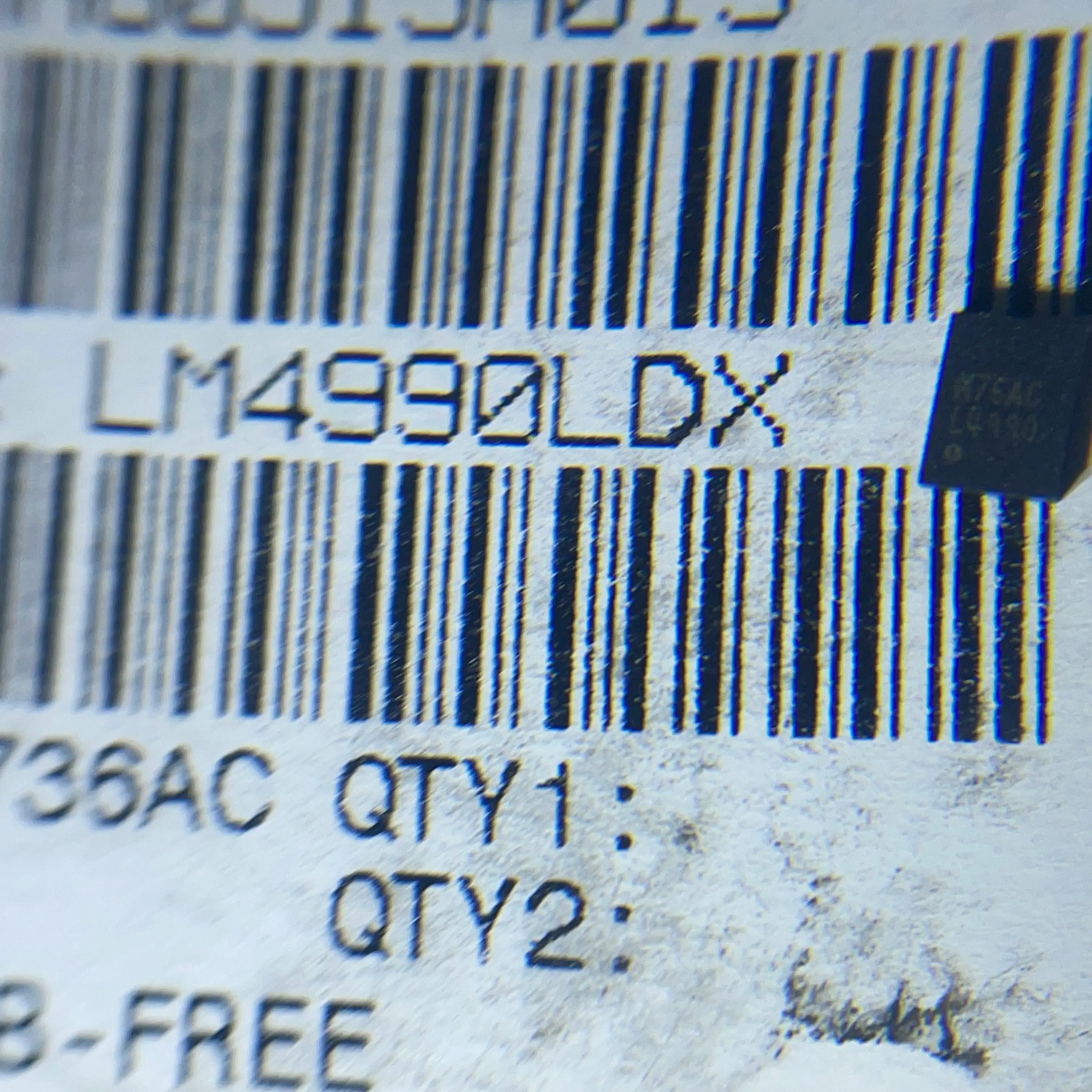 

5 шт. новый оригинальный 100% качество LM4990LDX LM4990 чип электронных компонентов IC