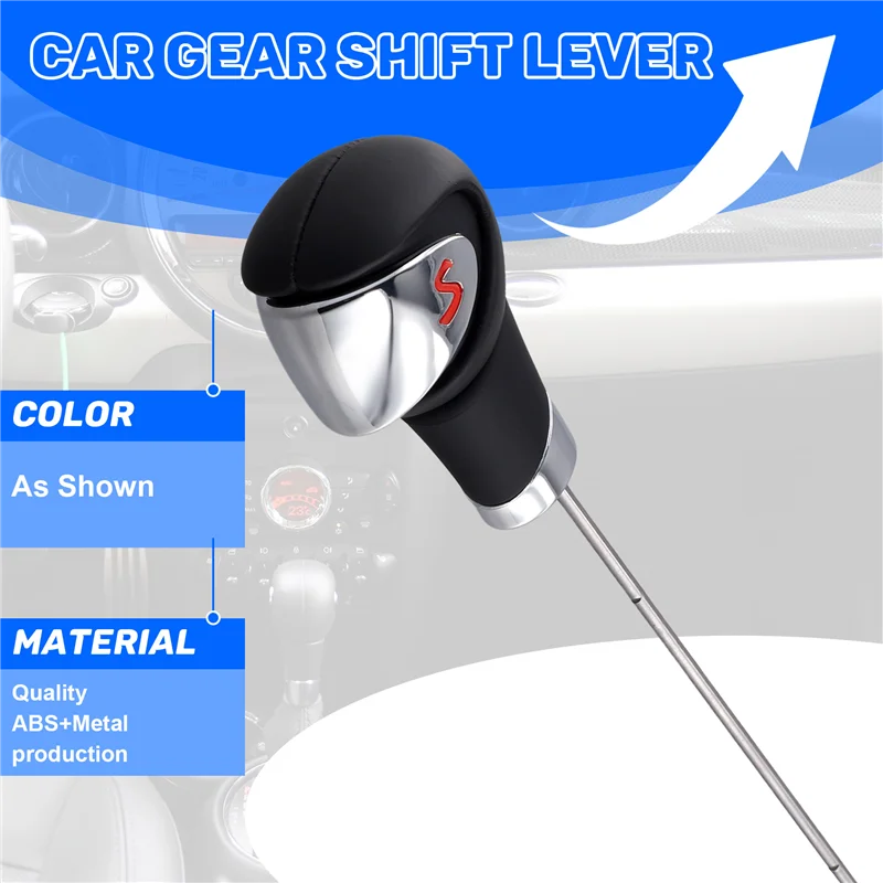 

25167584237 Automatic Gear Shift Lever Knob For BMW MINI Cooper R56 R57 R58 R59 R60 R61 Interior Shift Lever