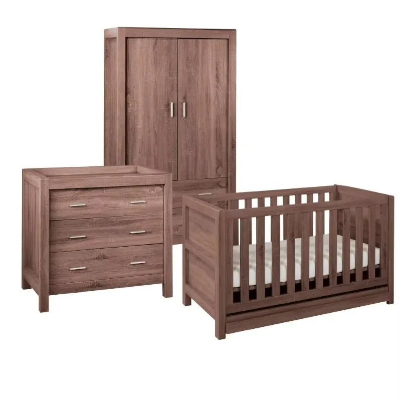 Factory Direct Modern Wooden Baby Room Furniture Set, Suitable for Children 0-3 Years Old