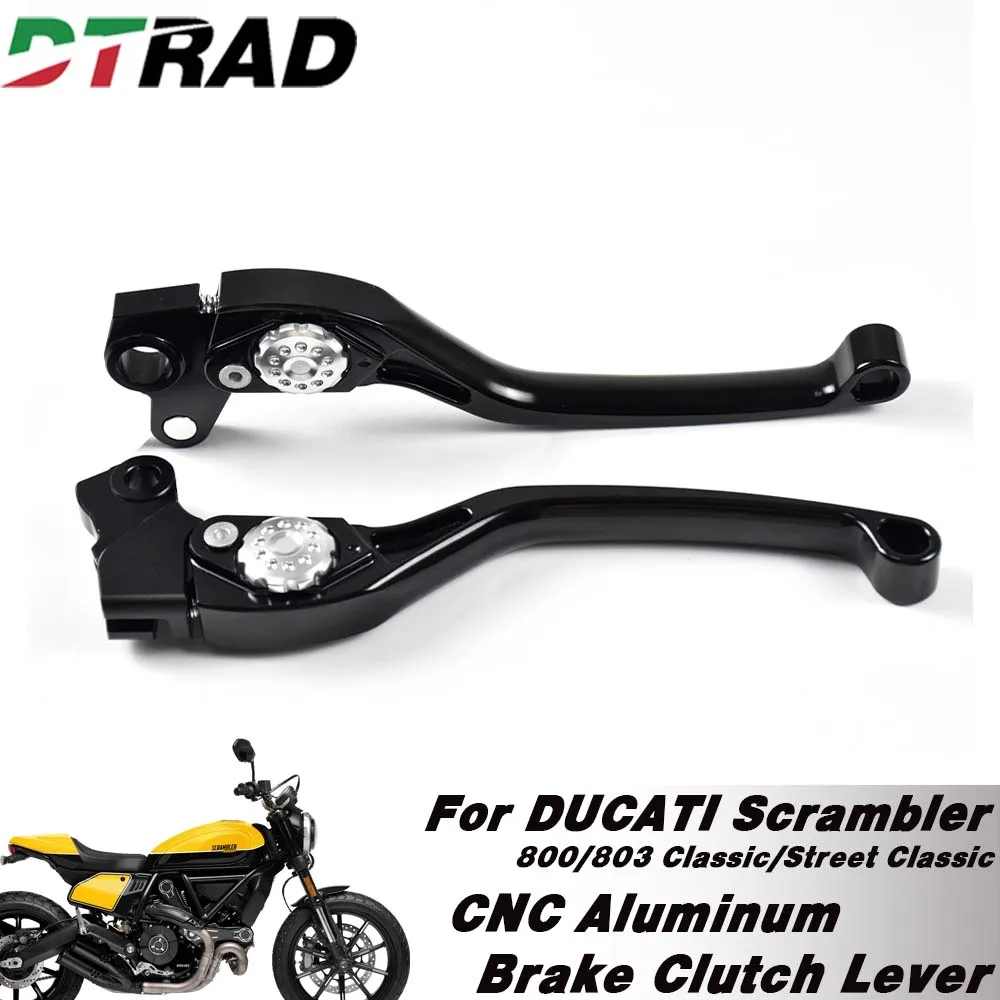 Motorcycle Front Brake Clutch Lever Handlebar Control Handles Set For DUCATI Scrambler 800/803 Classic/Street Classic 2019-2020