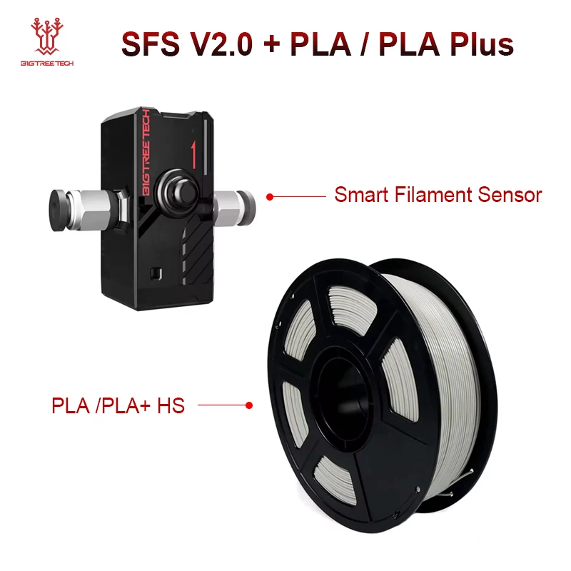 BIGTREETECH SFS V2.0 Akıllı Filament Sensörü Kırılma Algılama Modülü PLA Plus ile Ender 3 Voron V2.4 FDM 3D yazıcılar Parçaları