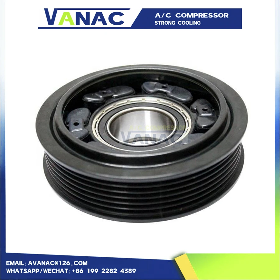 

6PK 1K0820859E 1K0820859S Муфта компрессора кондиционера для VW Tiguan PASSAT CC 1K0820859C 1K0820859T 1K0820859N 1K0820859J
