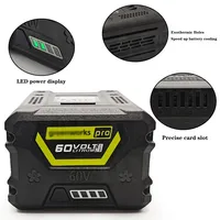 for Greenworks pro 60V Lawn Mower Trimmers Edgers Chainsaws Pole Saws Blower 60V Rechargeable Battery 10000mAh Lithium-ion