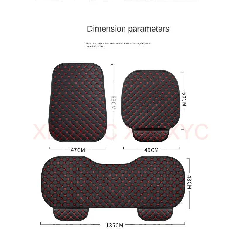 Pu Leather Car Seat Cover Cushion for Mercedes W204 W205 W203 Renault Captur Opel Astra H Interior Accessories Seat Protection