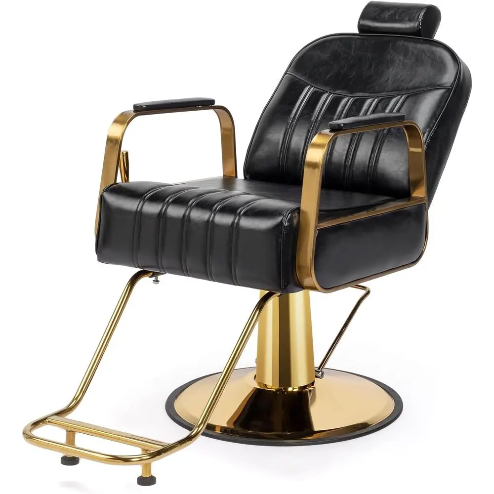 

Adjustable Reclining Styling Chair for Hair Salons with Beauty Shampoo Station