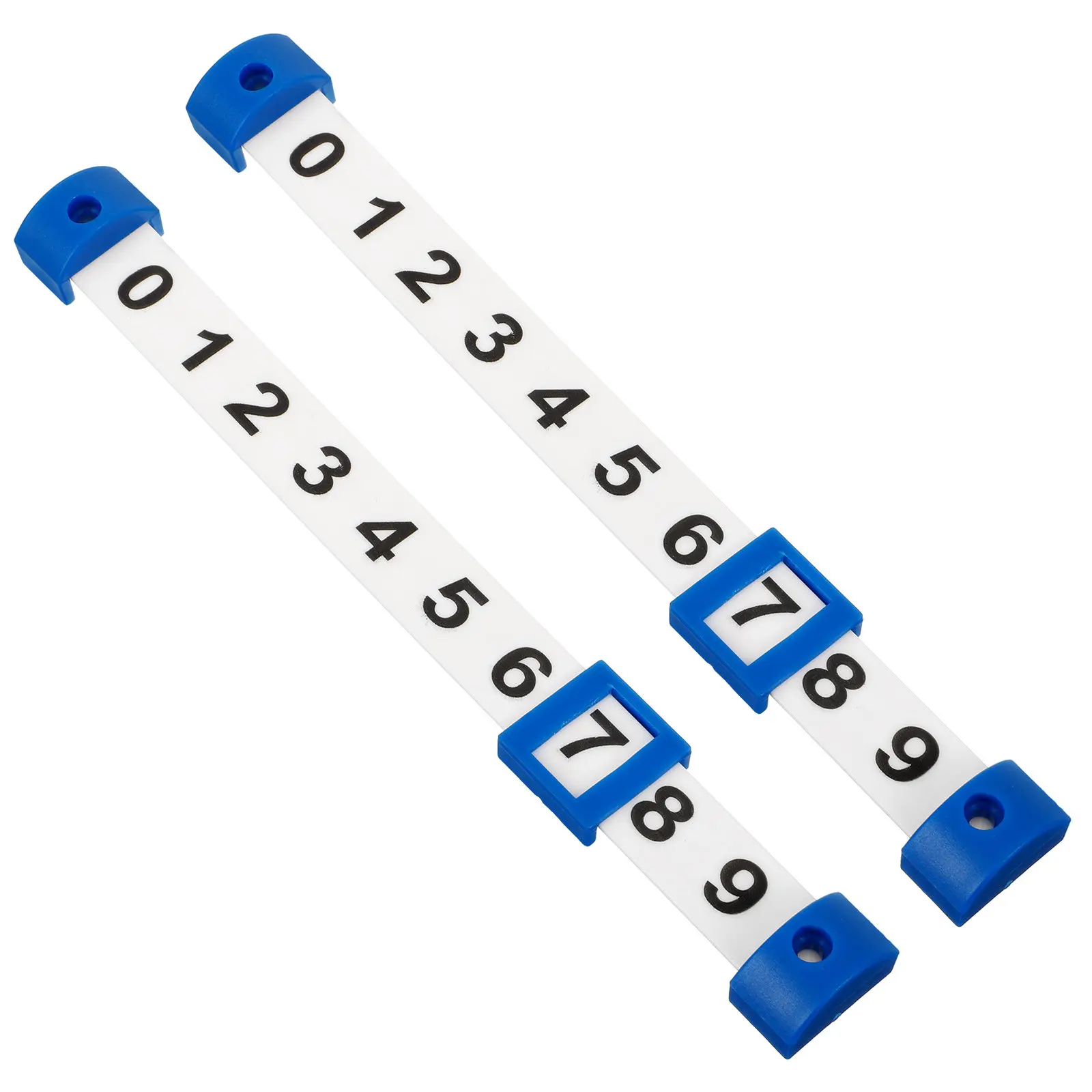 

2Pcs Foosball Soccer Score Counters Plastic Multi-Use Scorekeepers for Table Football Table Games Compact Score Markers